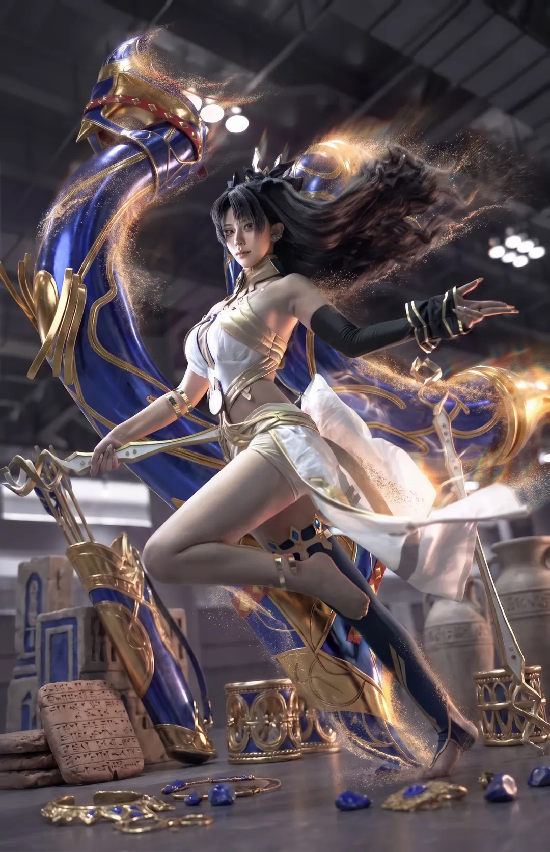 暗调战斗风cosplay作品，重庆梦乡漫展寻找互勉搭档 - 第 4 张