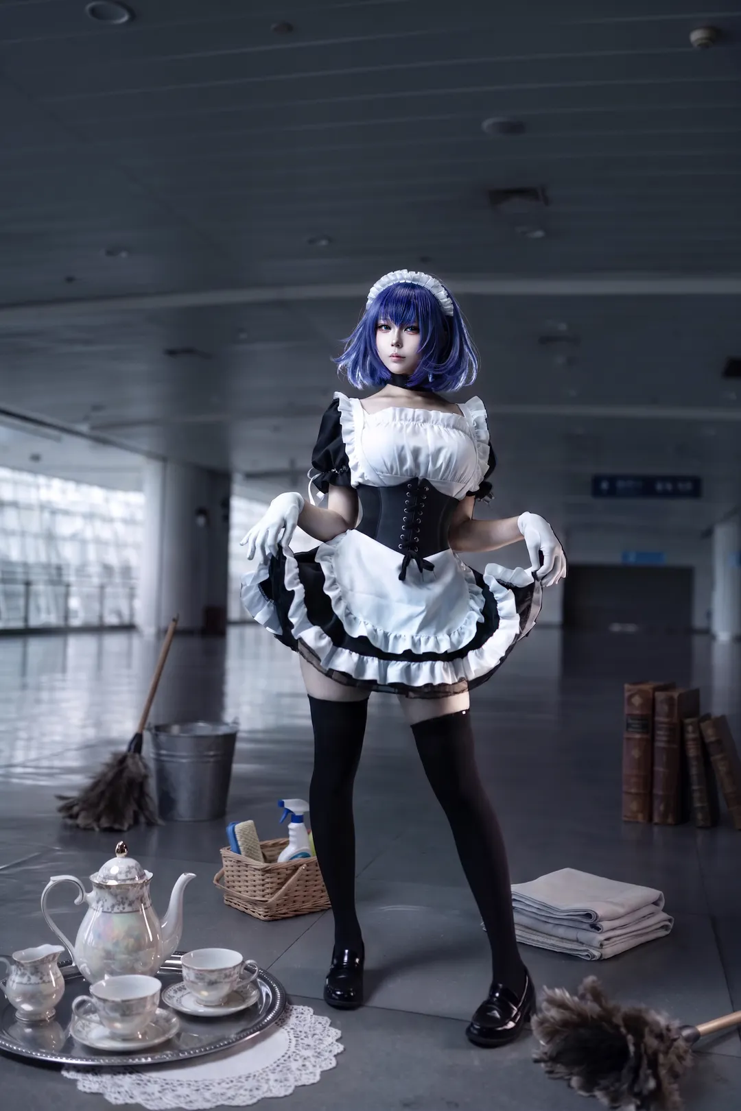 暗调战斗风cosplay作品，重庆梦乡漫展寻找互勉搭档 - 第 6 张