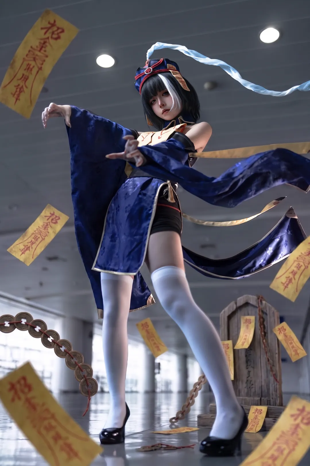 暗调战斗风cosplay作品，重庆梦乡漫展寻找互勉搭档 - 第 7 张