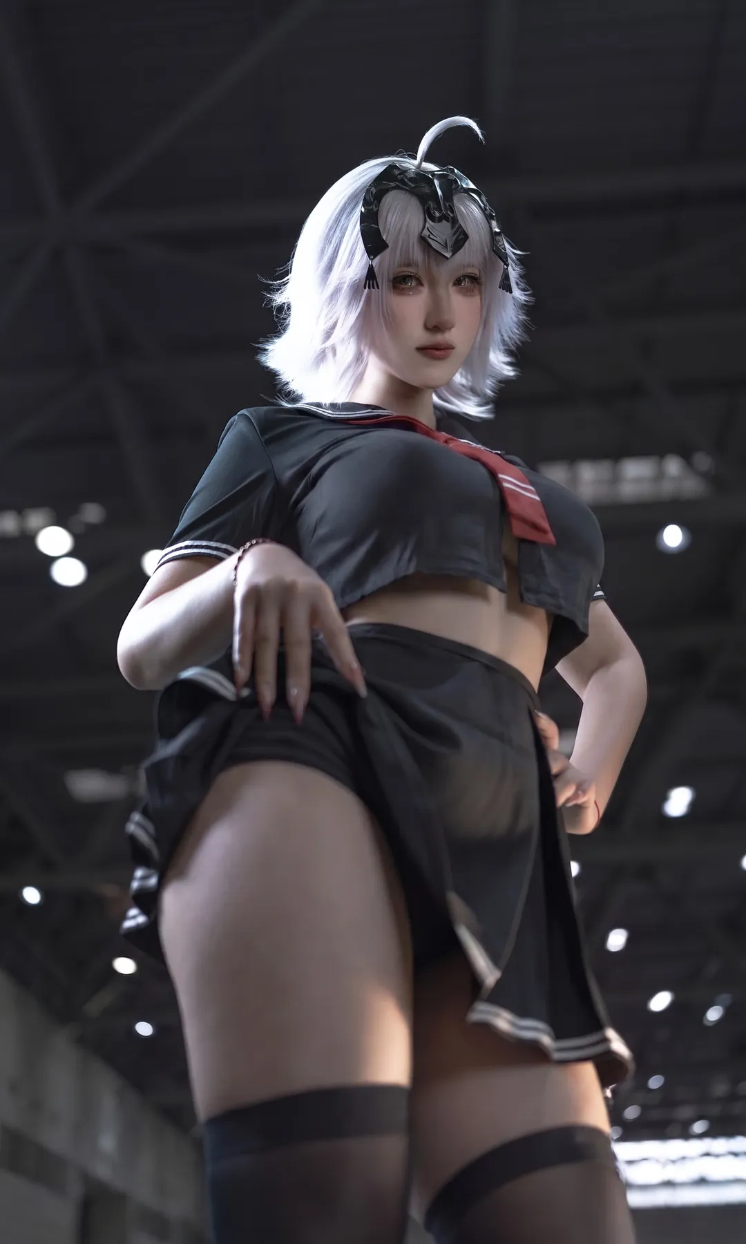 【黑貞cos】FGO角色的JK制服嘗試