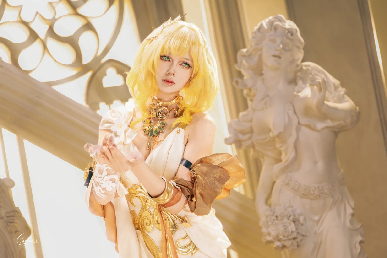 【阿格莱亚cos】崩坏星穹铁道，还原属于阿格莱亚的盛大浪漫 - 第 2 张
