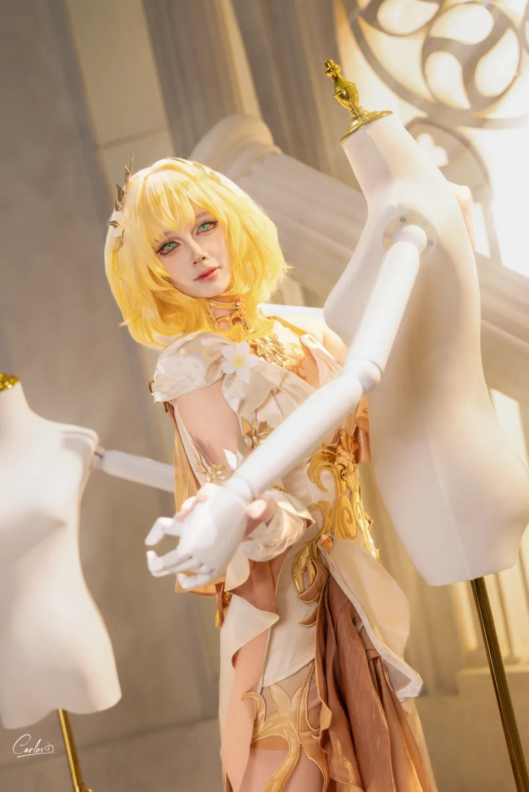 【阿格莱亚cos】崩坏星穹铁道，还原属于阿格莱亚的盛大浪漫 - 第 6 张