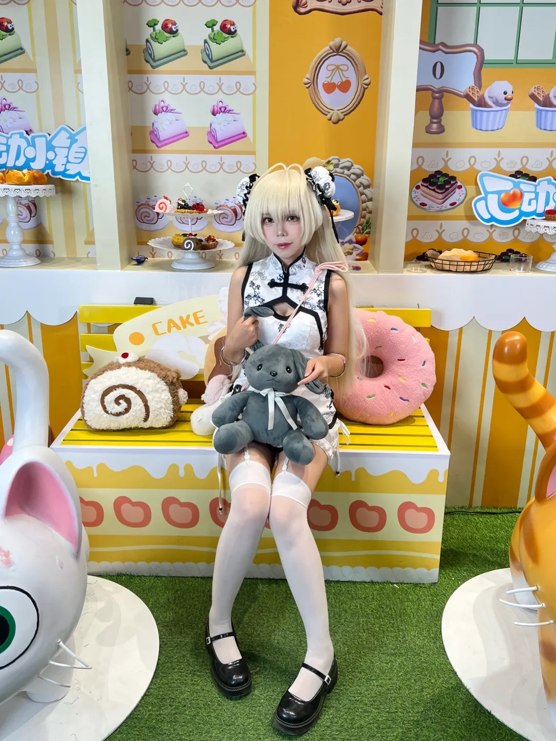 【穹妹cos】螢火蟲漫展的旗袍造型分享