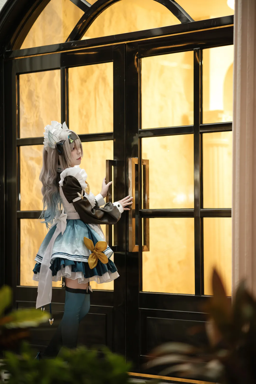 【流萤cos】崩坏星穹铁道里，用女仆装记录不愿被遗忘的陪伴 - 第 5 张