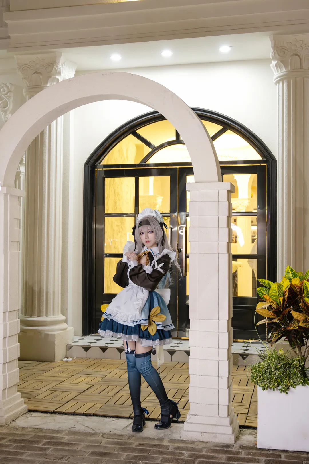 【流萤cos】崩坏星穹铁道里，用女仆装记录不愿被遗忘的陪伴 - 第 7 张