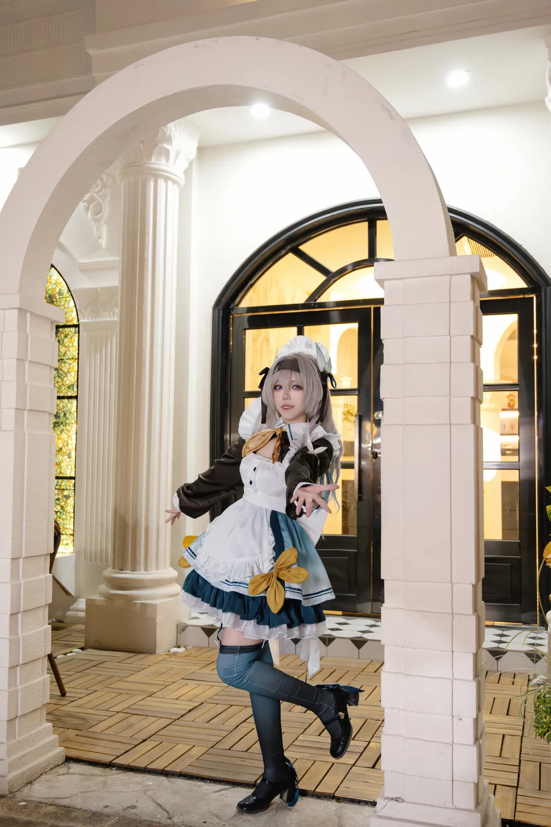 【流萤cos】崩坏星穹铁道里，用女仆装记录不愿被遗忘的陪伴 - 第 8 张