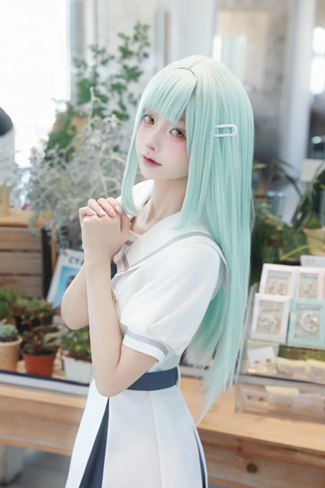 【若叶睦cos】BanG Dream! 静谧气质的水手服还原 - 第 1 张