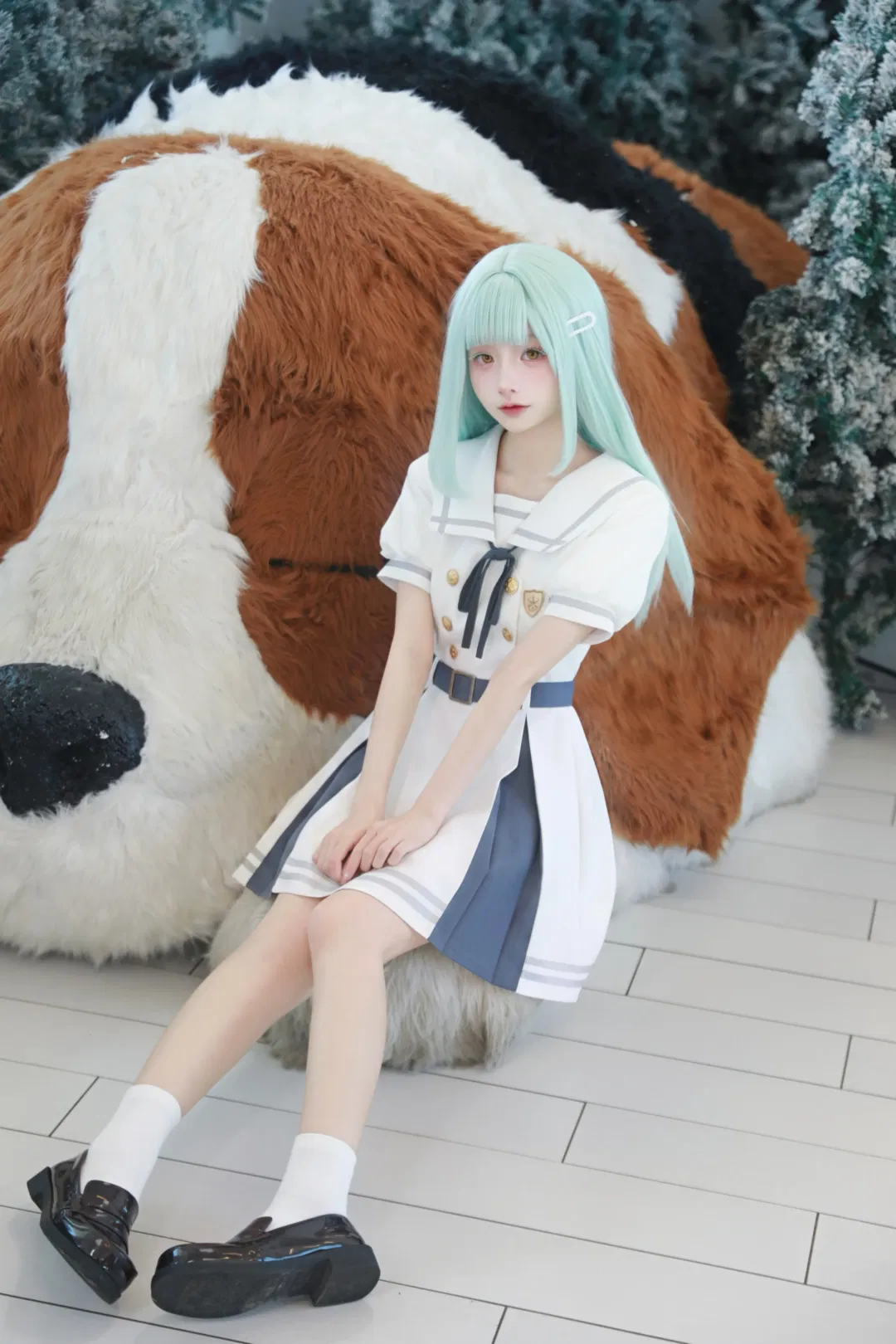 【若叶睦cos】BanG Dream! 静谧气质的水手服还原 - 第 2 张