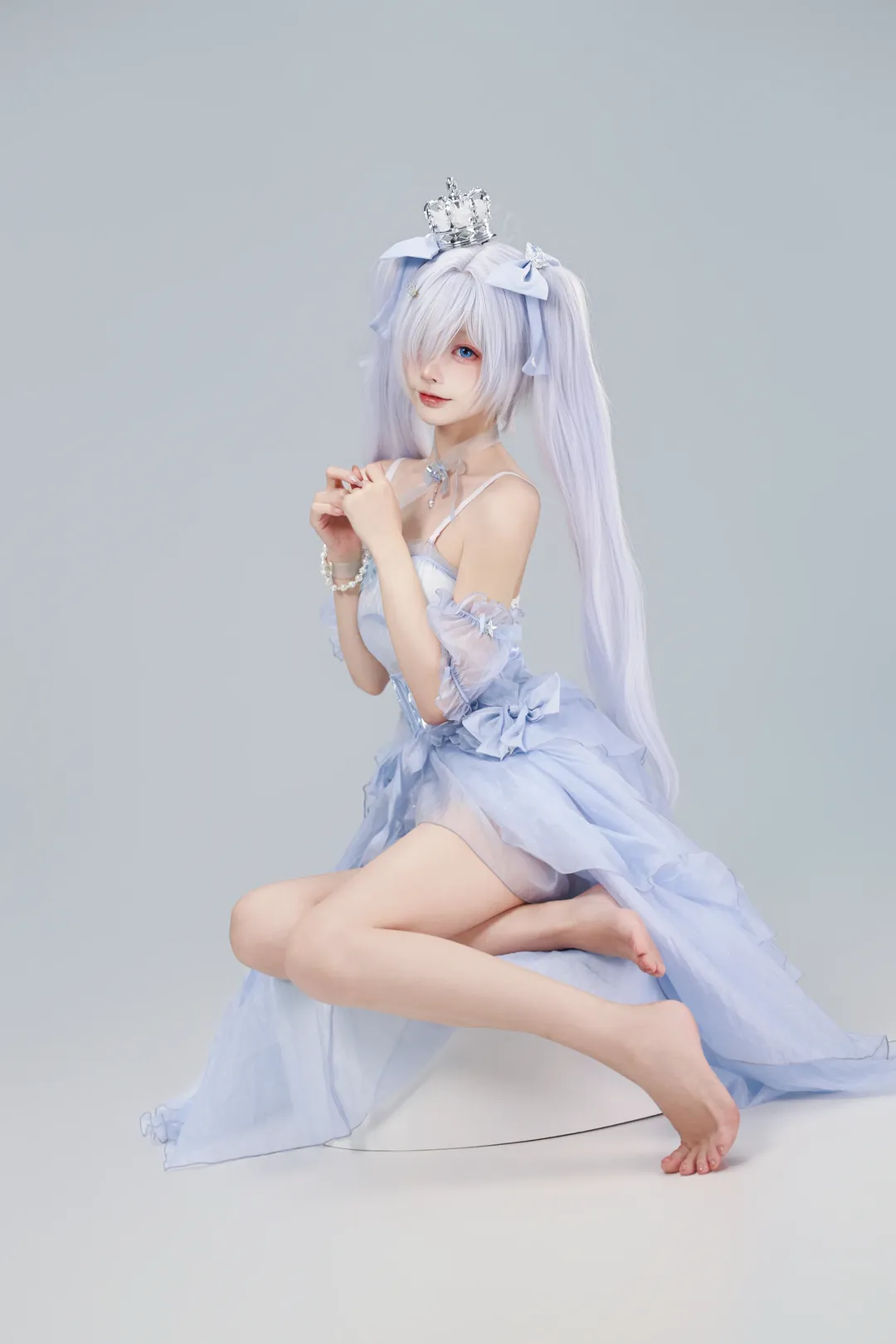 【灰姑娘cos】妮姬胜利女神水晶公主的梦幻时刻 - 第 1 张