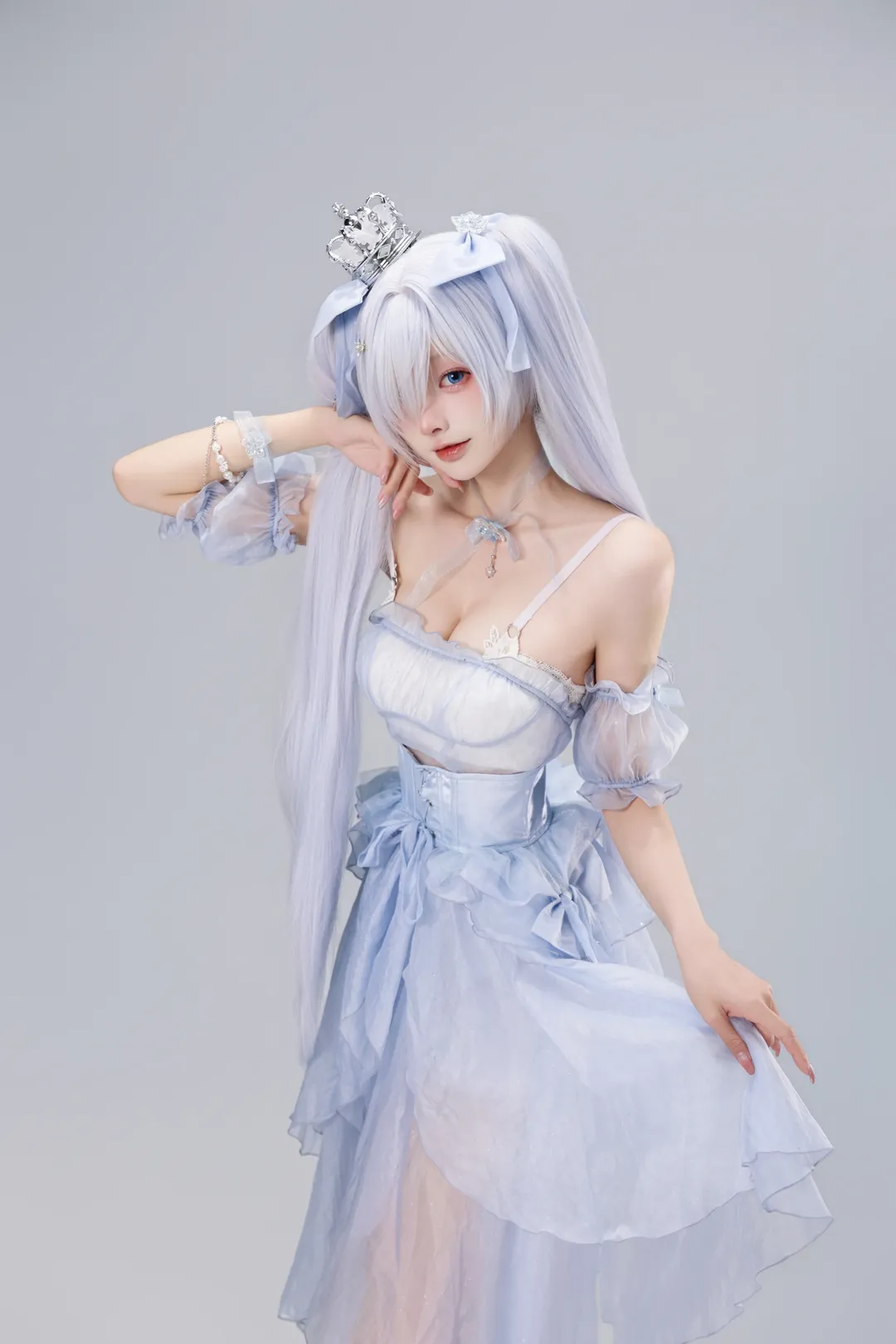【灰姑娘水晶公主cos】妮姬里最闪耀的水晶时刻 - 第 1 张