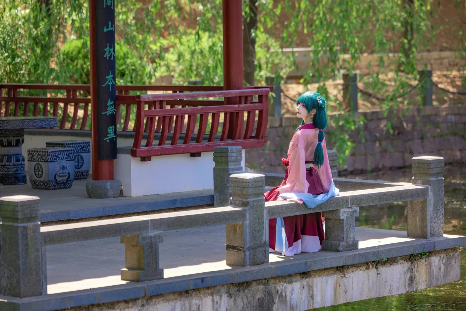 【猫猫cos】药屋少女的呢喃，游园会园林实景记录 - 第 2 张