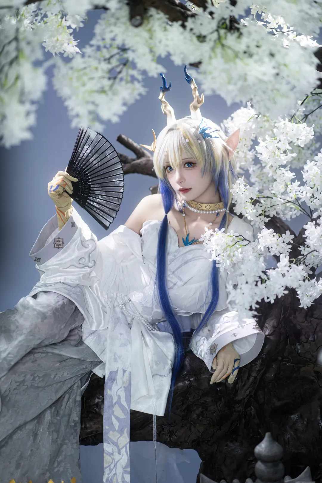 【黍cos】明日方舟音律联觉这套清冷感拉满的造型 - 第 2 张