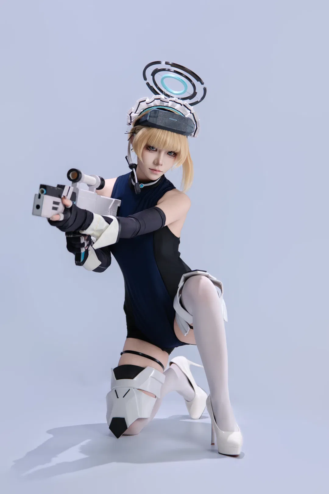 【飞鸟马时cos】蔚蓝档案科幻战斗少女的定格瞬间 - 第 5 张