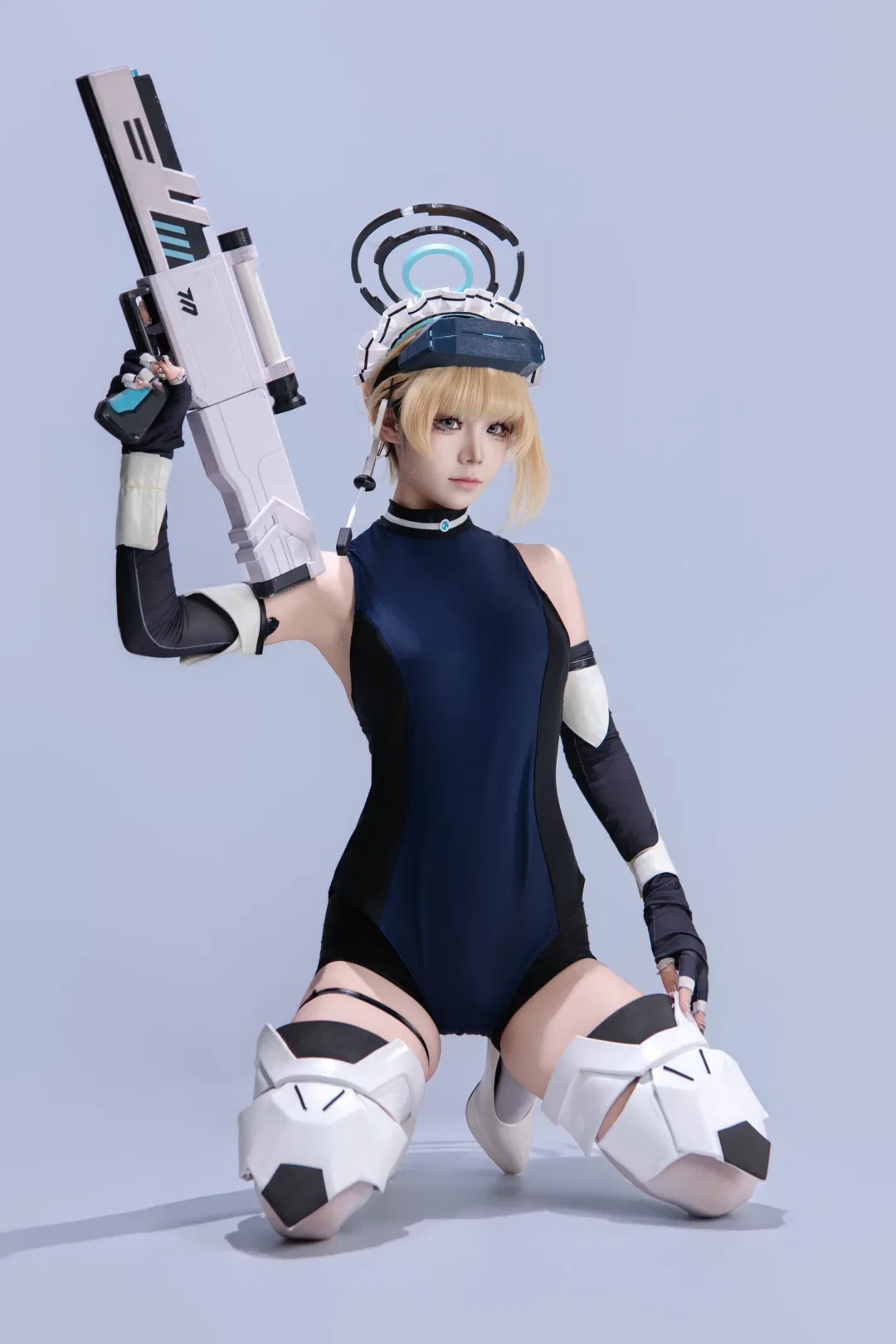 【飞鸟马时cos】蔚蓝档案科幻战斗少女的定格瞬间 - 第 6 张