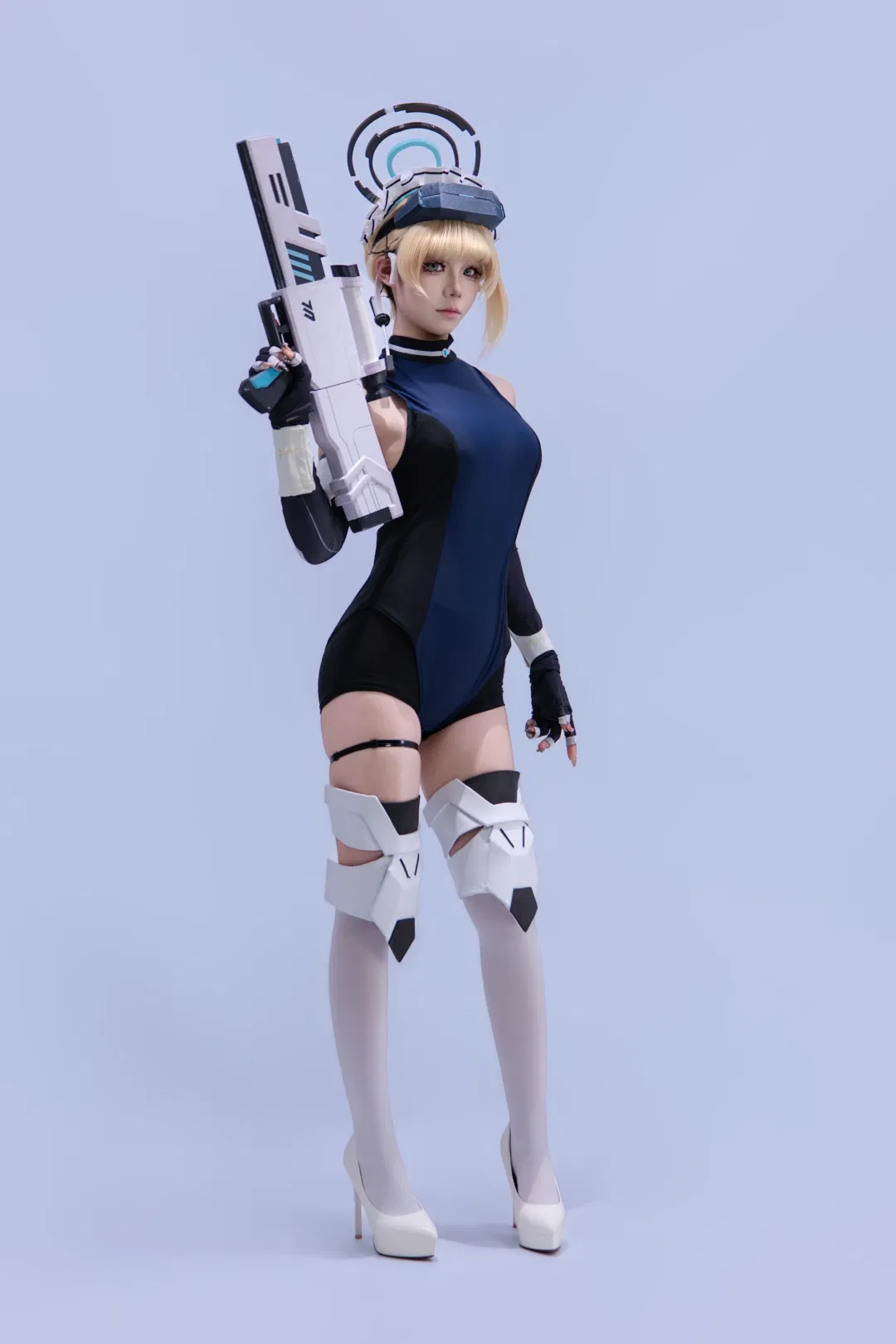 【飞鸟马时cos】蔚蓝档案科幻战斗少女的定格瞬间 - 第 7 张