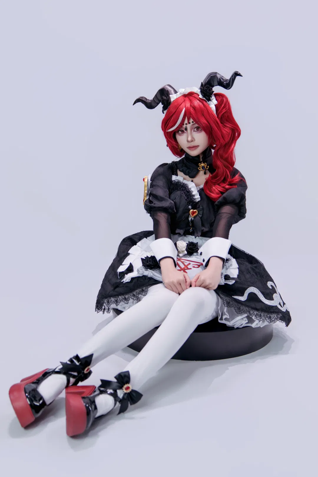 第五人格祭司绯cos，真理之下九宫格与拍照姿势记录 - 第 10 张