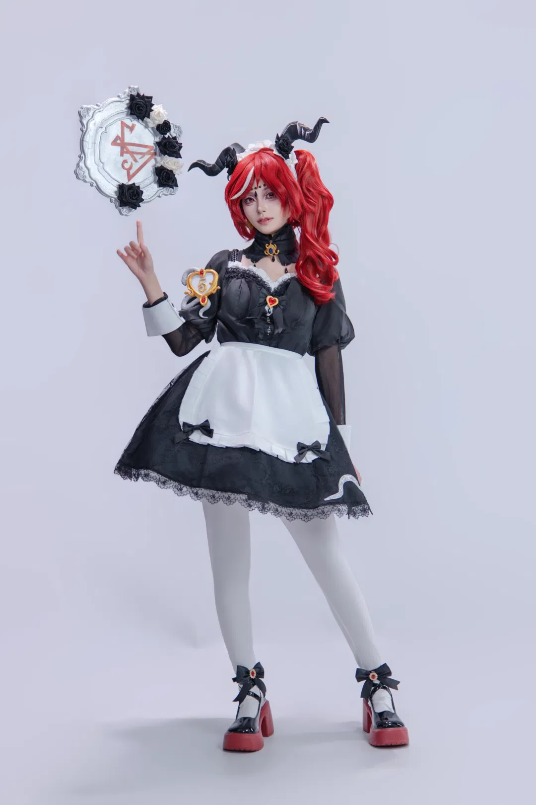 第五人格祭司绯cos，真理之下九宫格与拍照姿势记录 - 第 2 张