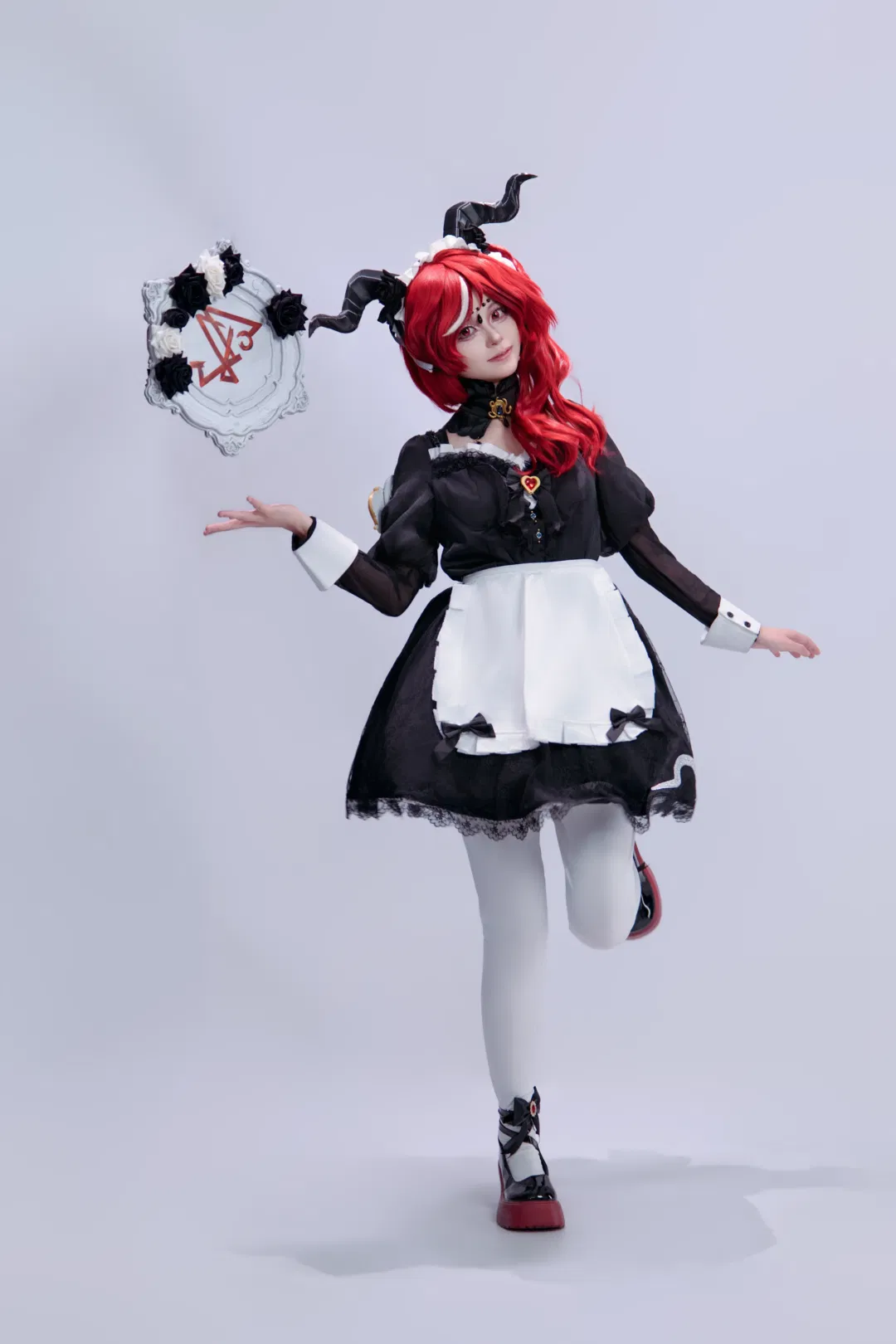 第五人格祭司绯cos，真理之下九宫格与拍照姿势记录 - 第 4 张
