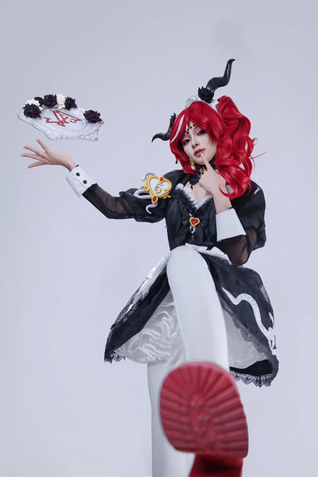 第五人格祭司绯cos，真理之下九宫格与拍照姿势记录 - 第 5 张