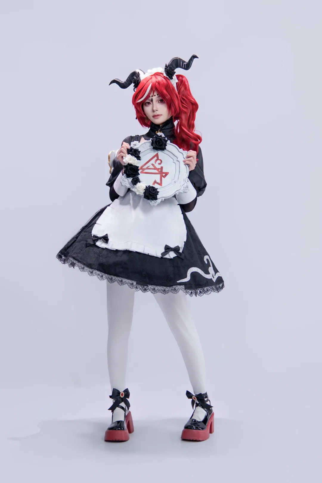 第五人格祭司绯cos，真理之下九宫格与拍照姿势记录 - 第 9 张