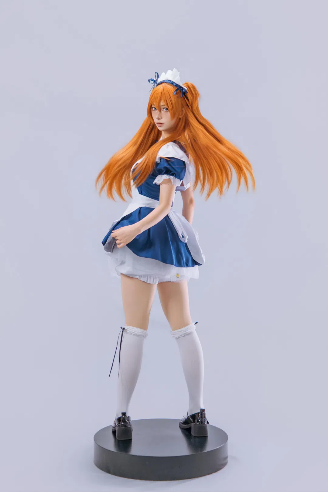 【明日香cos】新世紀福音戰士女僕裝拍照姿勢分享 - 第 11 張