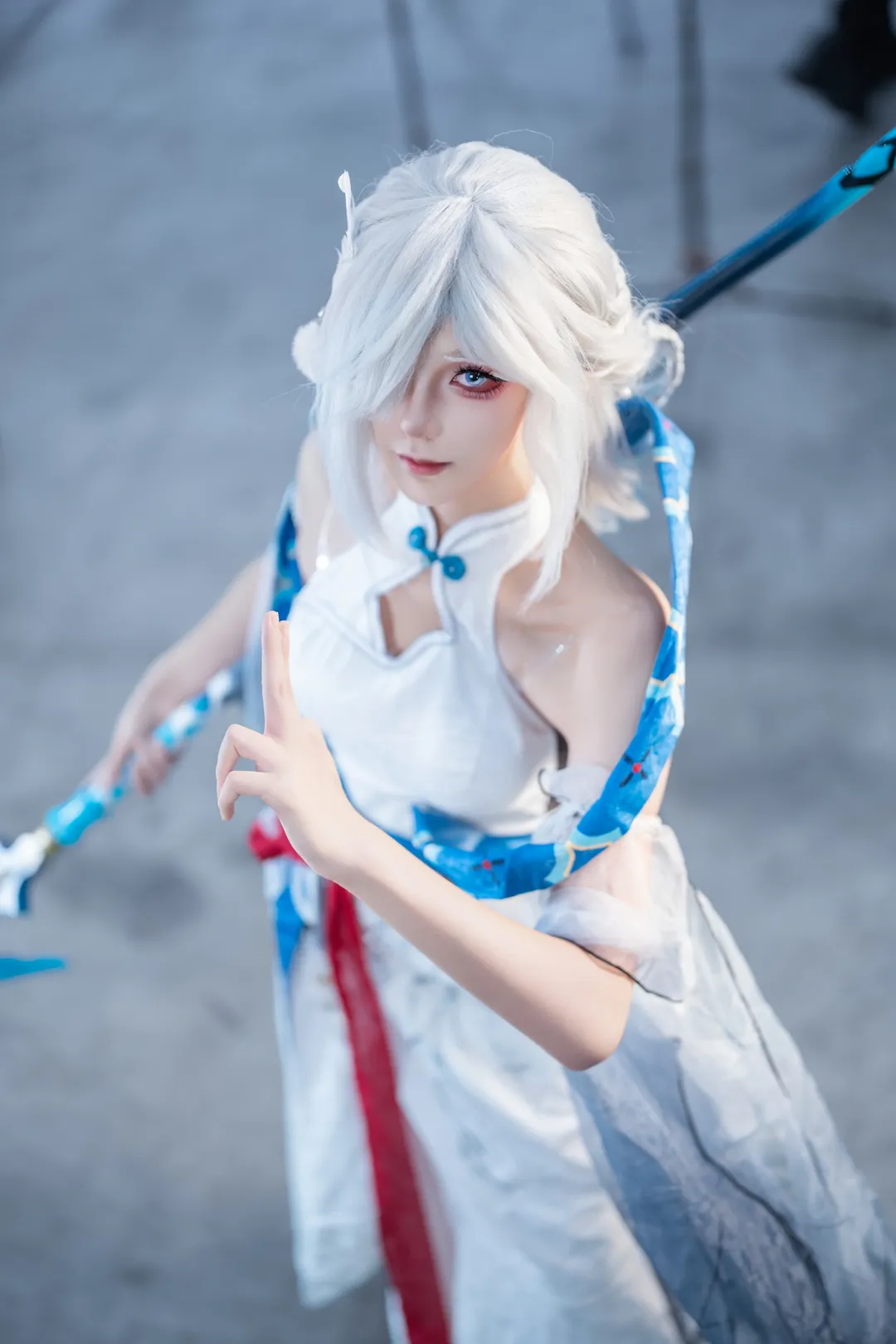 【申鹤cos】原神雪山神女，漫展上的清冷一瞬 - 第 1 张