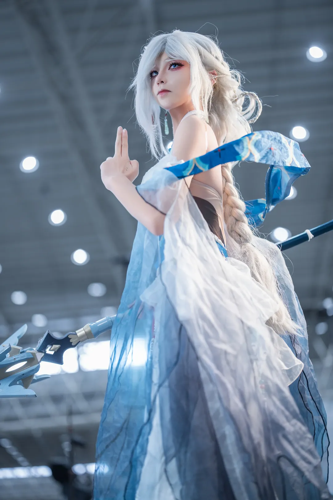 【申鹤cos】原神雪山神女，漫展上的清冷一瞬 - 第 2 张