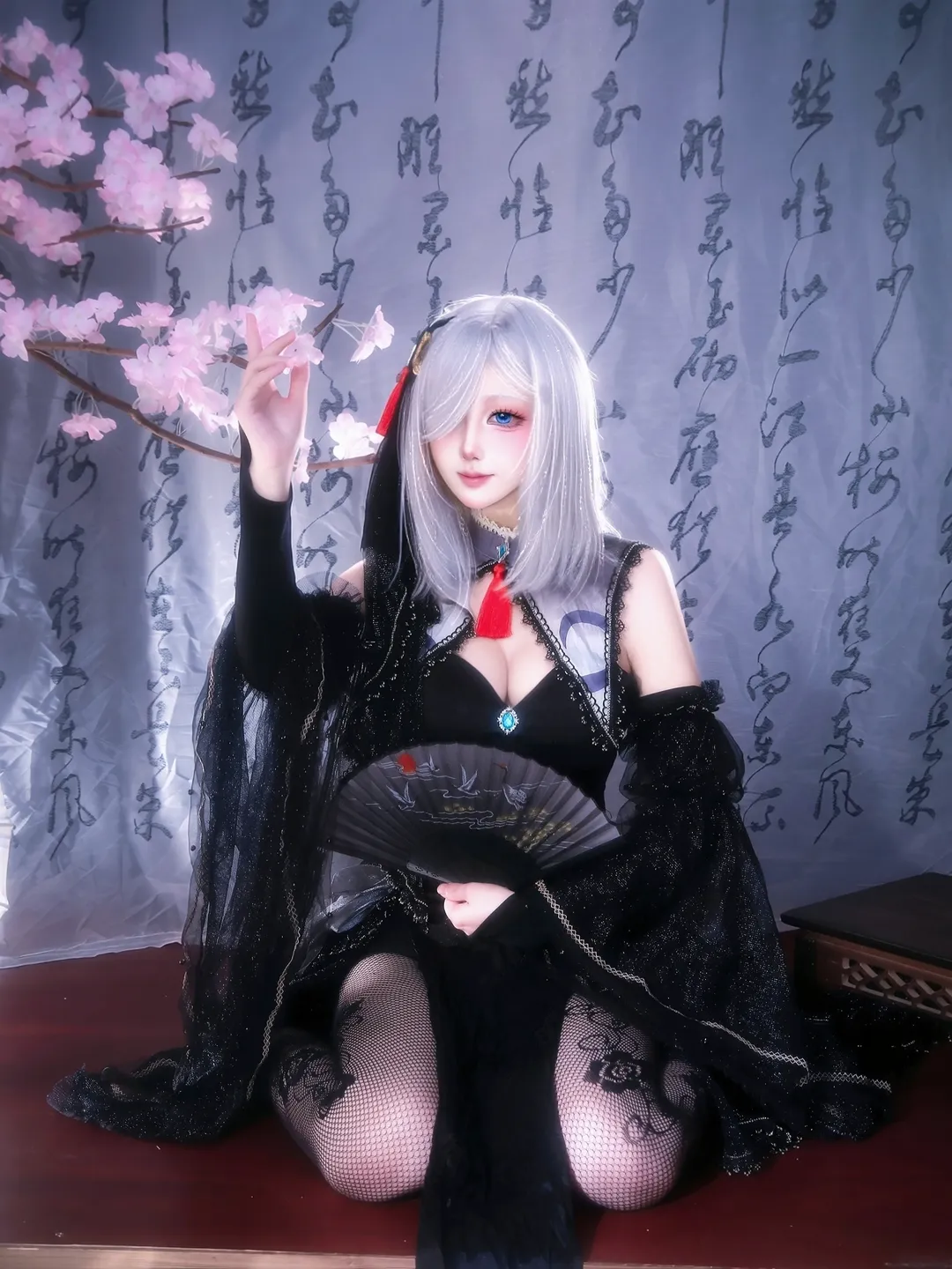 【申鹤cos】原神申鹤花嫁造型的细节呈现 - 第 4 张