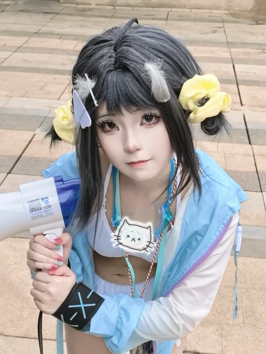 【羽毛笔cos】明日方舟夏日泳装造型分享 - 第 2 张