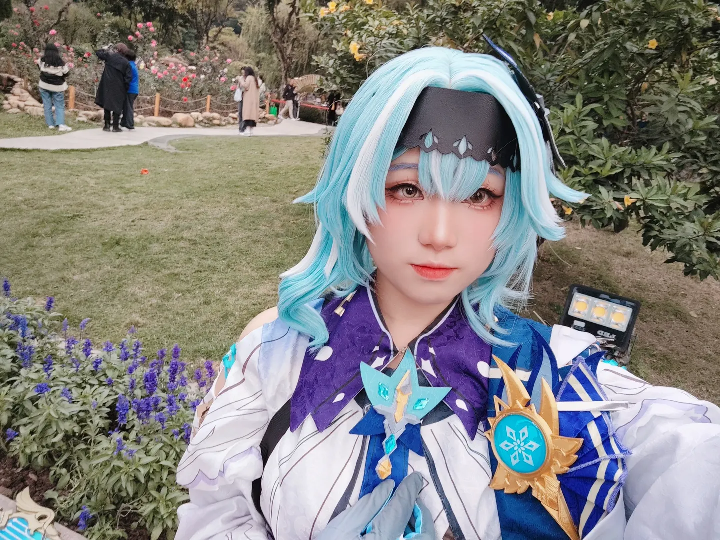 【优菈cos】被自己可爱到无奈的云台花园漫展 - 第 1 张