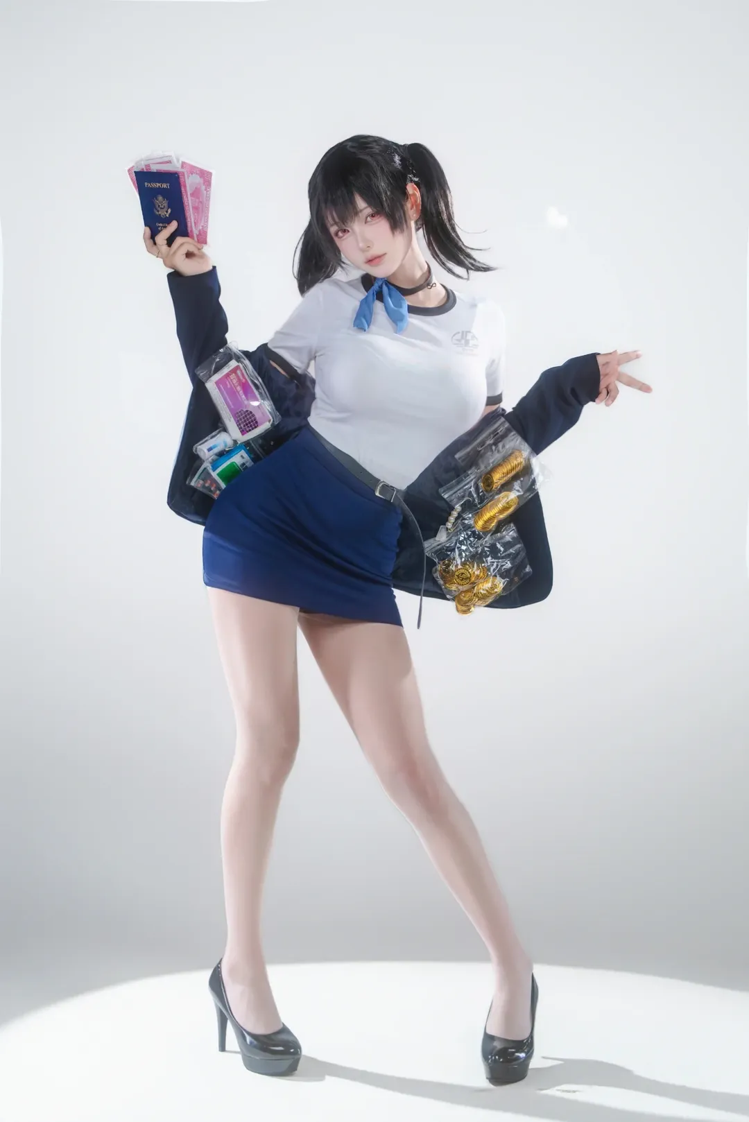 【索拉cos】胜利女神nikke空乘索拉，为您服务 - 第 1 张