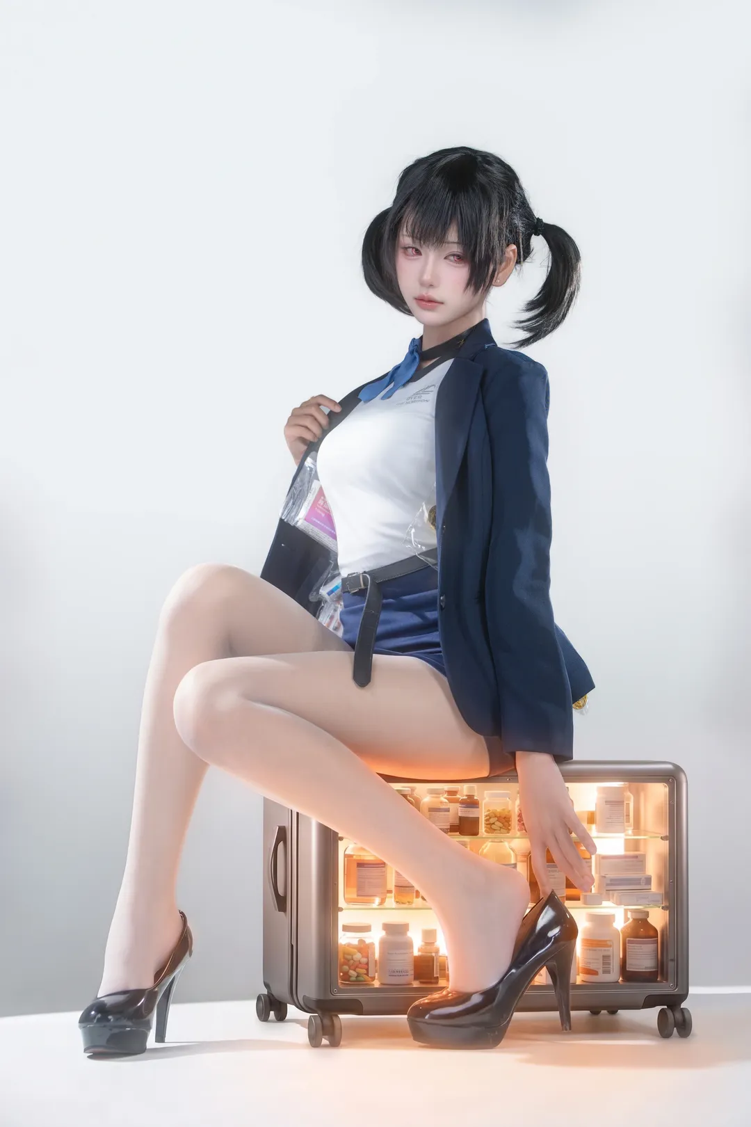【索拉cos】胜利女神nikke空乘索拉，为您服务 - 第 2 张