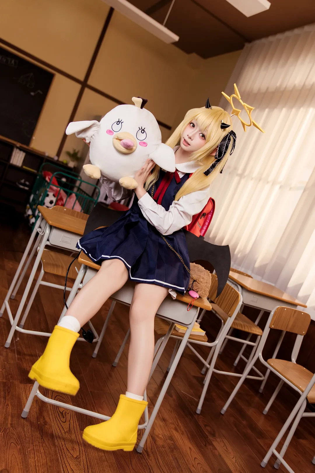 【丹花伊吹cos】蔚蓝档案的教室日常记录 - 第 3 张