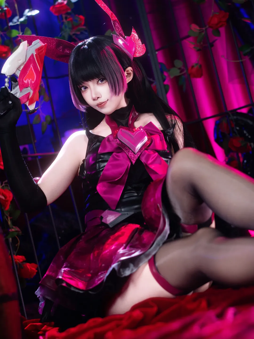 【D.VA cos】守望先锋夜魅影拍摄记录 - 第 1 张