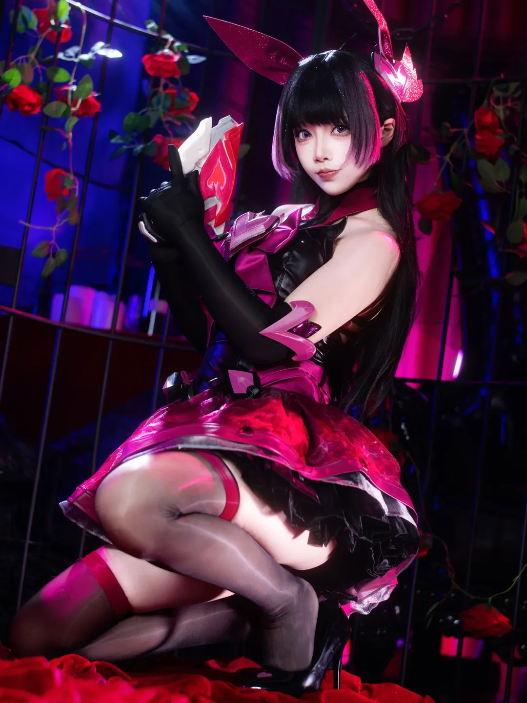 【D.VA cos】守望先锋夜魅影拍摄记录 - 第 3 张