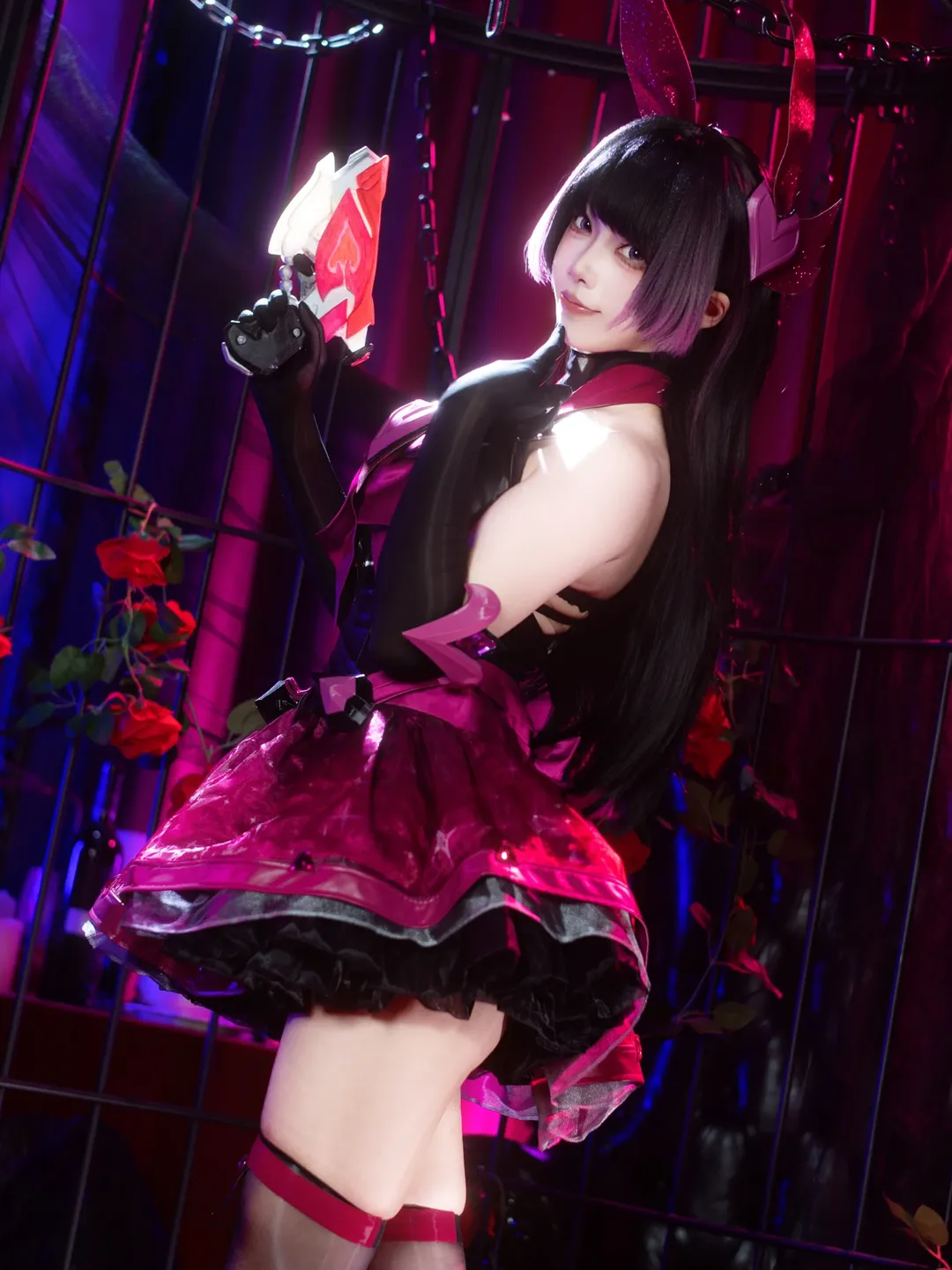 【D.VA cos】守望先锋夜魅影拍摄记录 - 第 5 张