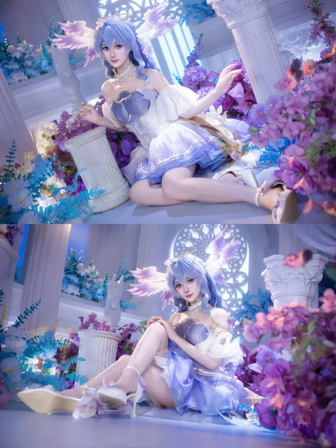 【知更鸟cos】崩坏星穹铁道 圣心咏叹调这套造型真的很绝 - 第 4 张