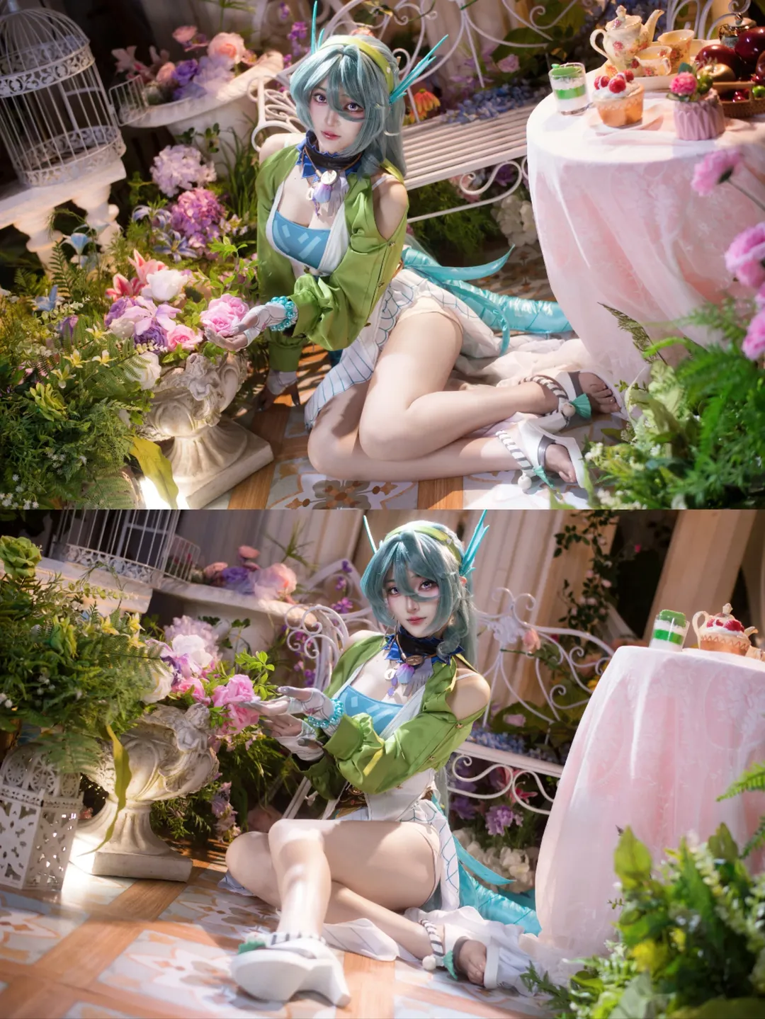 【瑟汐cos】绝区零歌后的花园茶话会 - 第 3 张