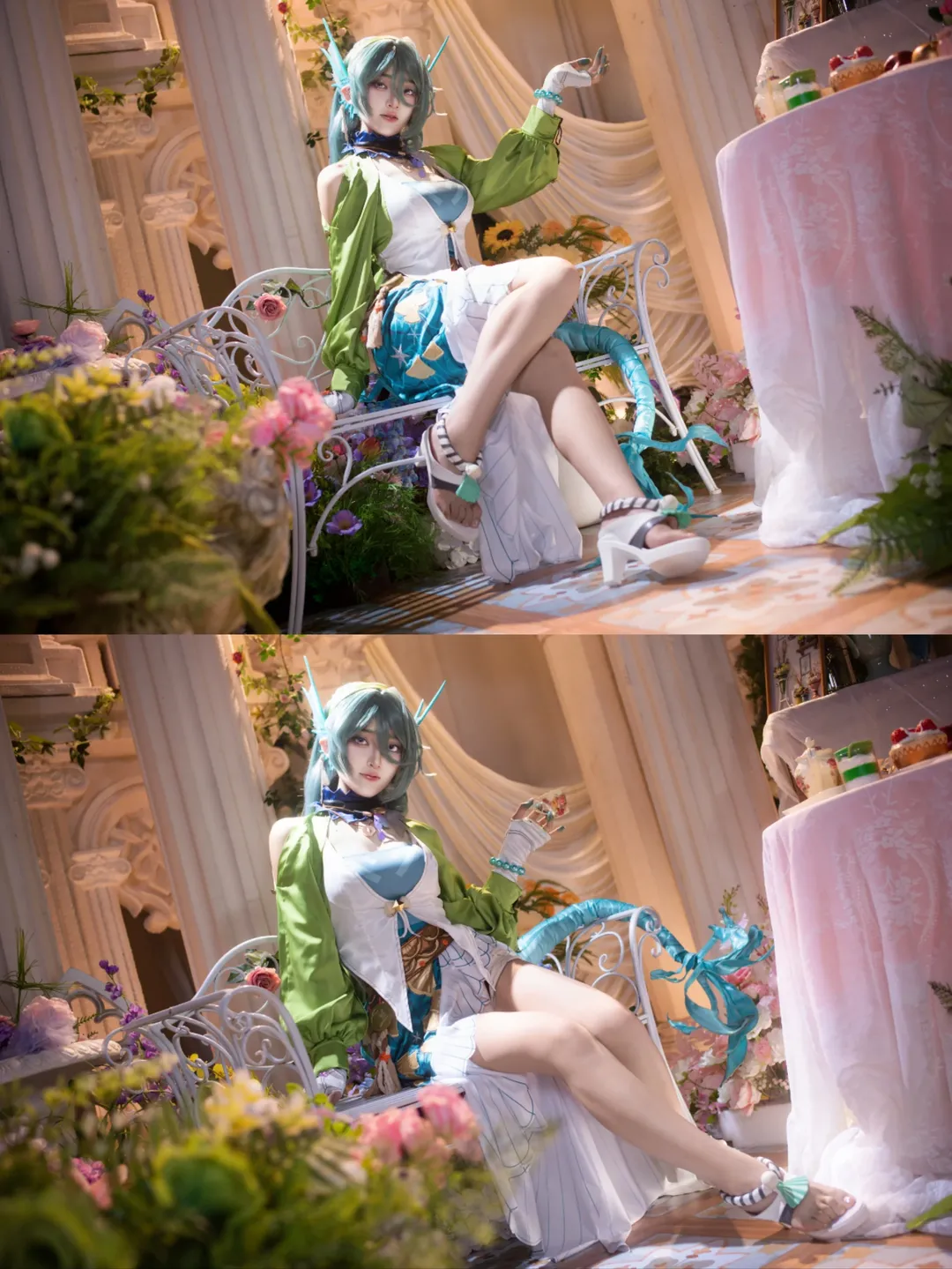 【瑟汐cos】绝区零歌后的花园茶话会 - 第 5 张