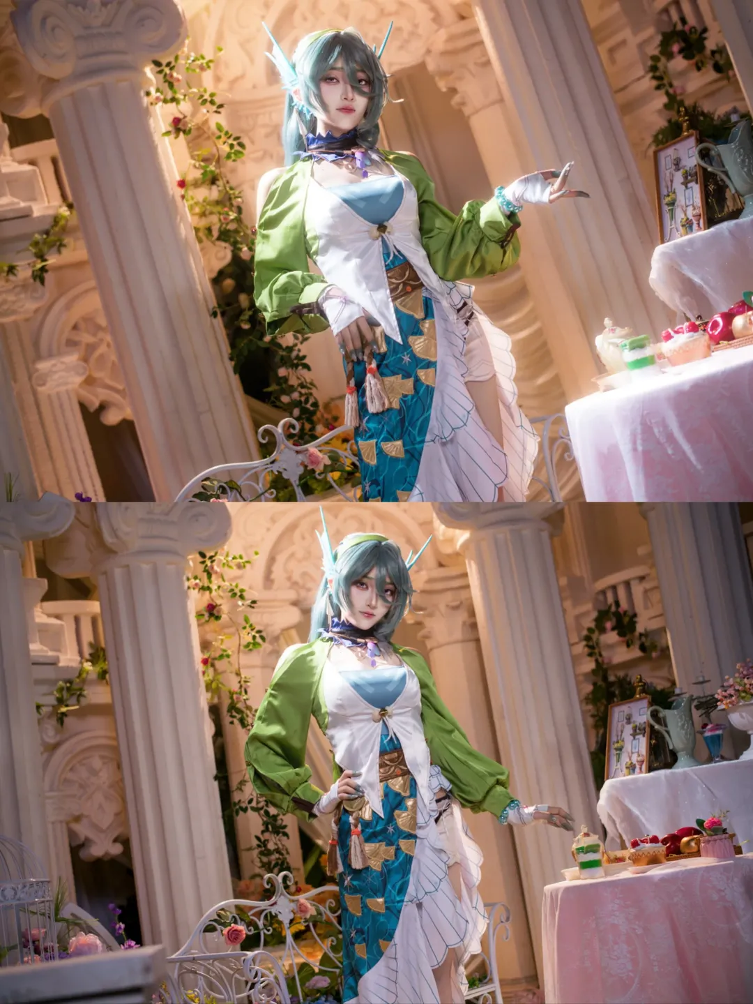 【瑟汐cos】绝区零歌后的花园茶话会 - 第 8 张