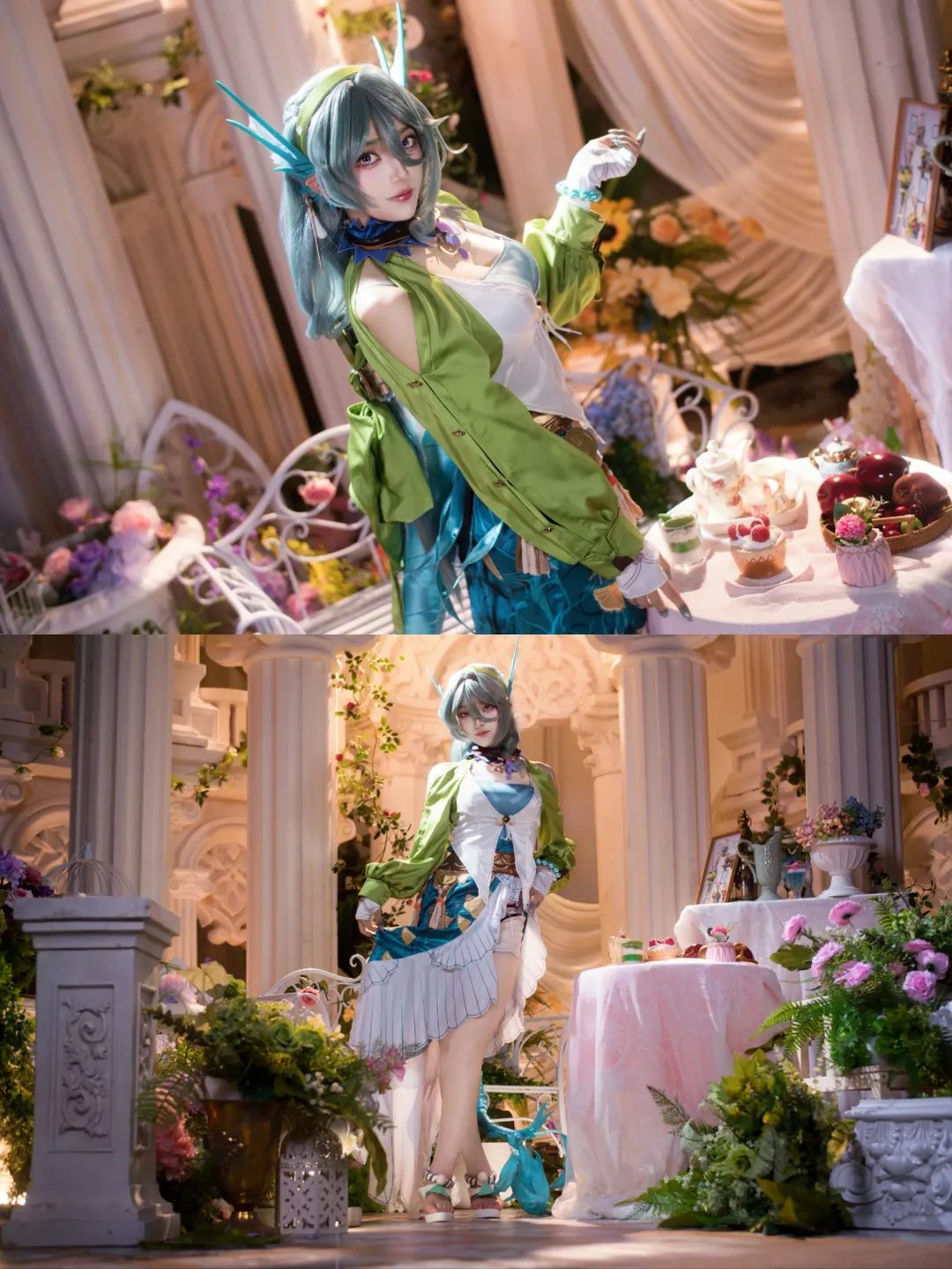 【瑟汐cos】绝区零歌后的花园茶话会 - 第 9 张