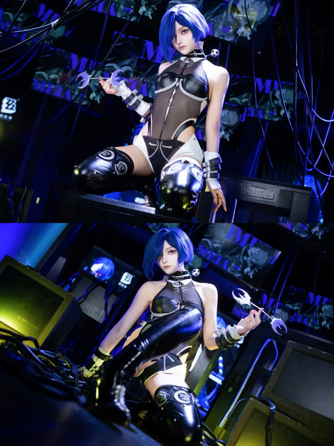 【普羅米婭cos】絕區零黑枝裁決官的暗夜大片 - 第 3 張