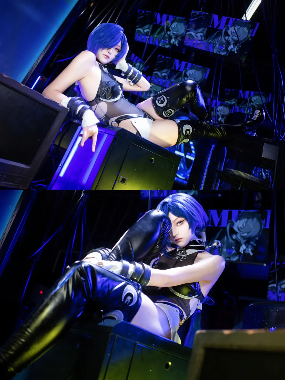 【普羅米婭cos】絕區零黑枝裁決官的暗夜大片 - 第 5 張