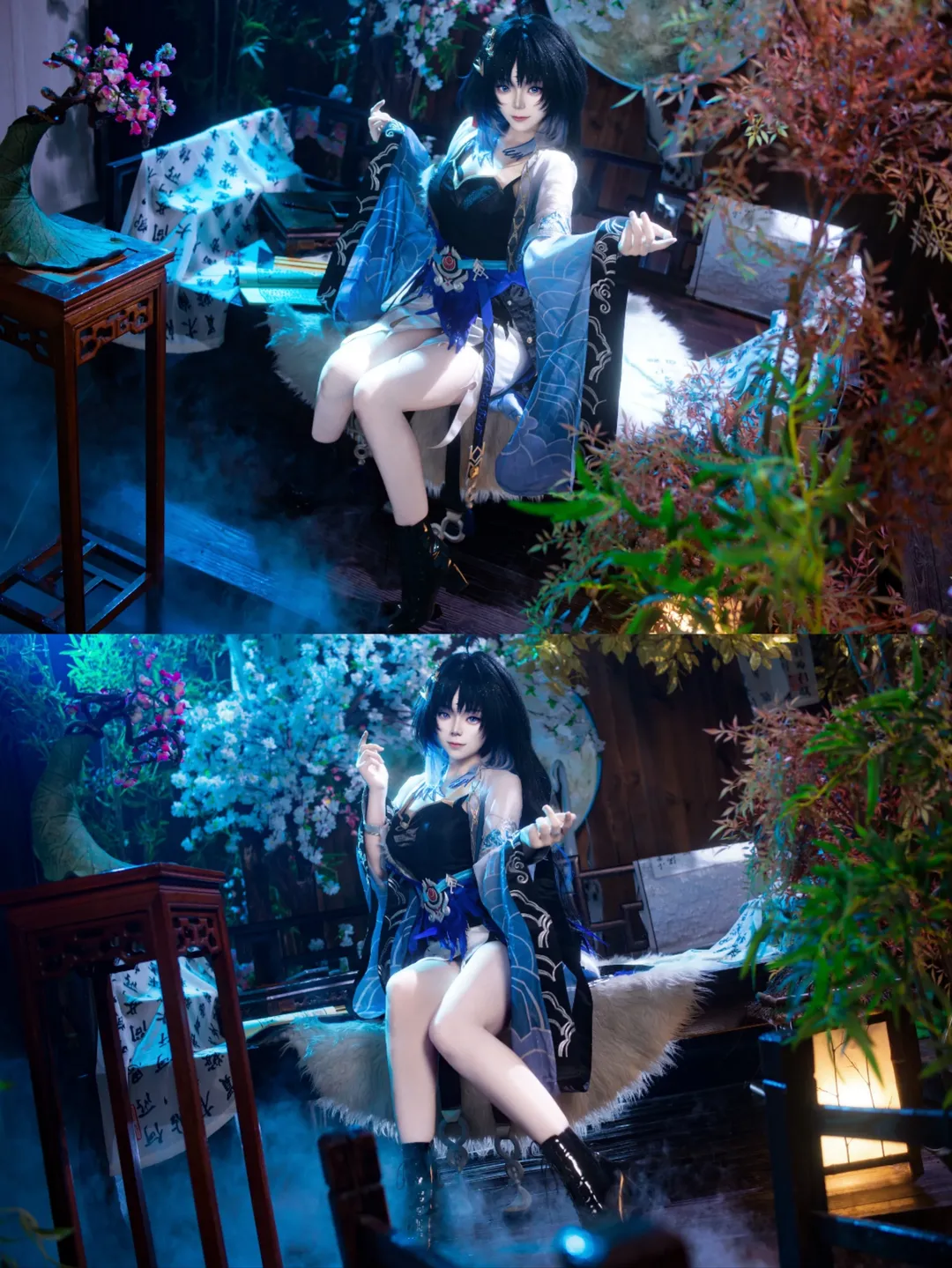 【秧秧cos】鸣潮玄翎造型的清冷与灵动 - 第 2 张
