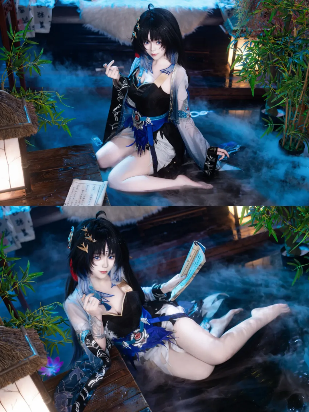 【秧秧cos】鸣潮玄翎造型的清冷与灵动 - 第 5 张