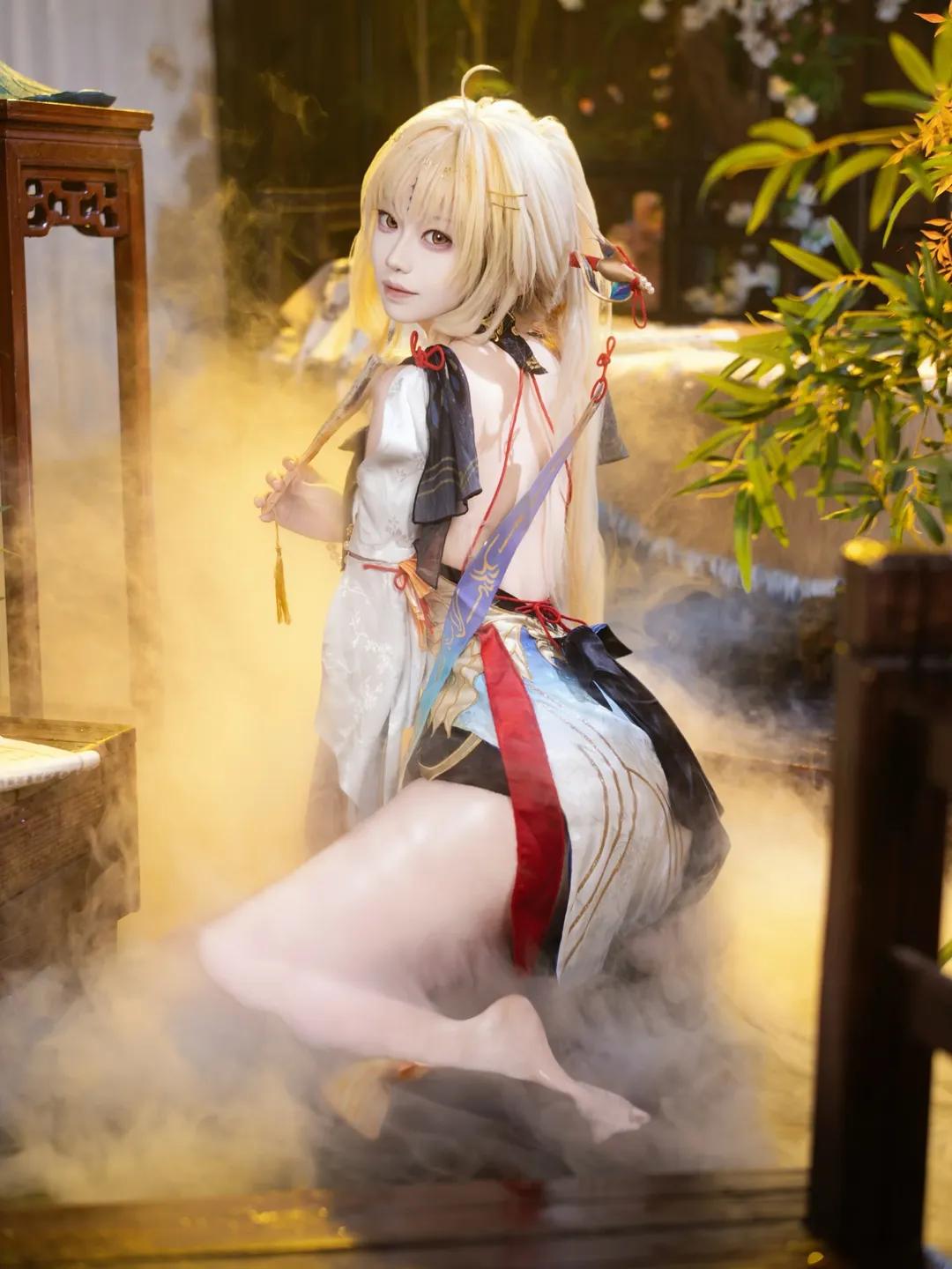 【穗穗cos】鸣潮穗穗执扇赴梦，一袖烟波入人间 - 第 5 张