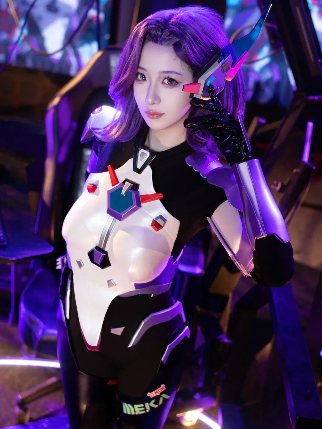 【李侑娜cos】守望先锋MEKA小队的内部对决 - 第 1 张