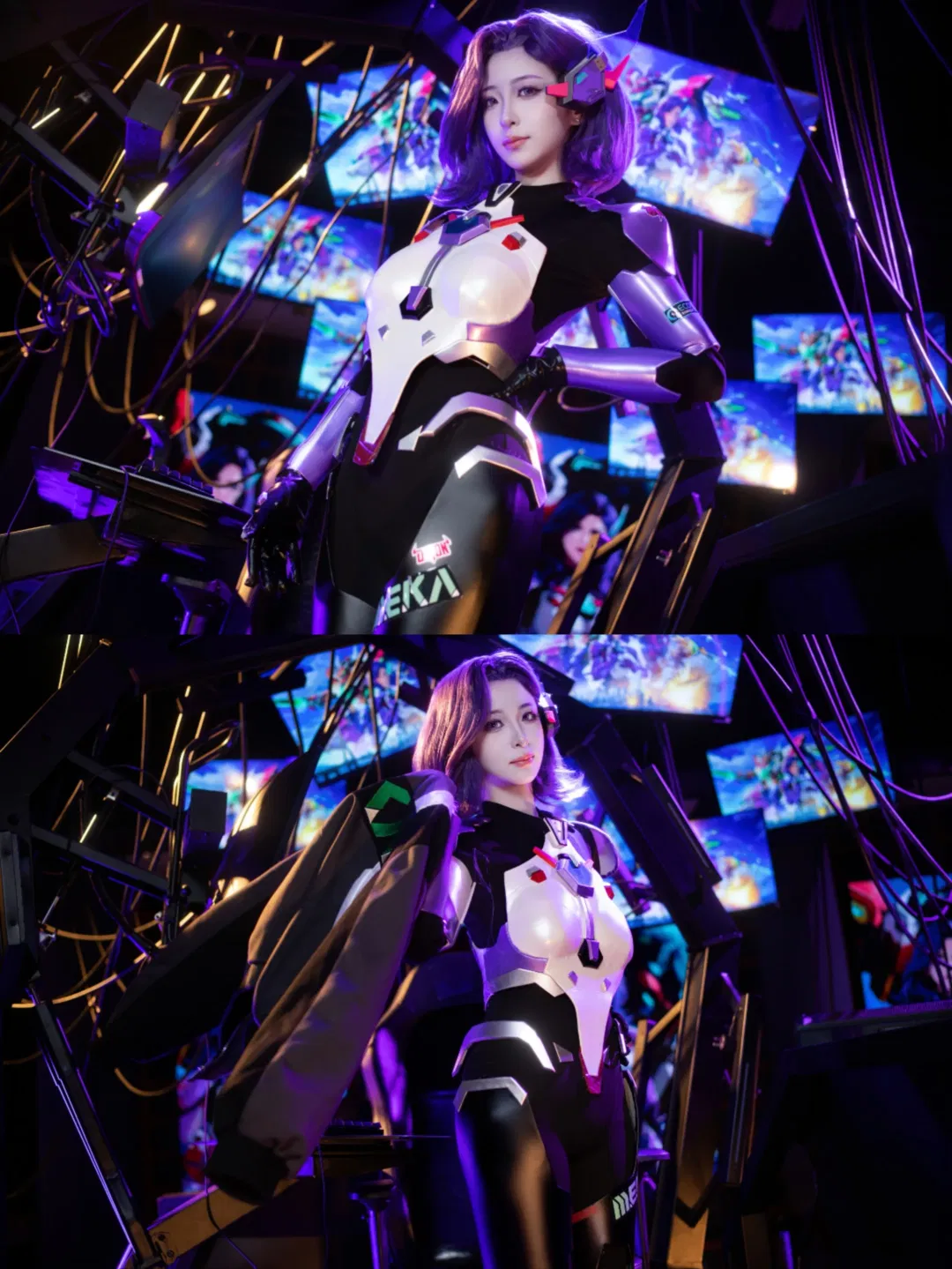 【李侑娜cos】守望先锋MEKA小队的内部对决 - 第 2 张