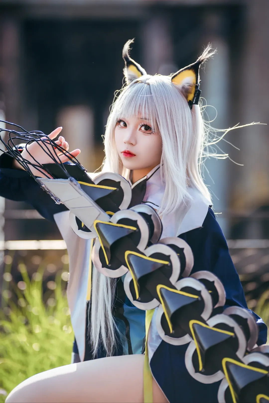 【凱爾希cos】明日方舟，廢墟與野花間的重灌 - 第 3 張