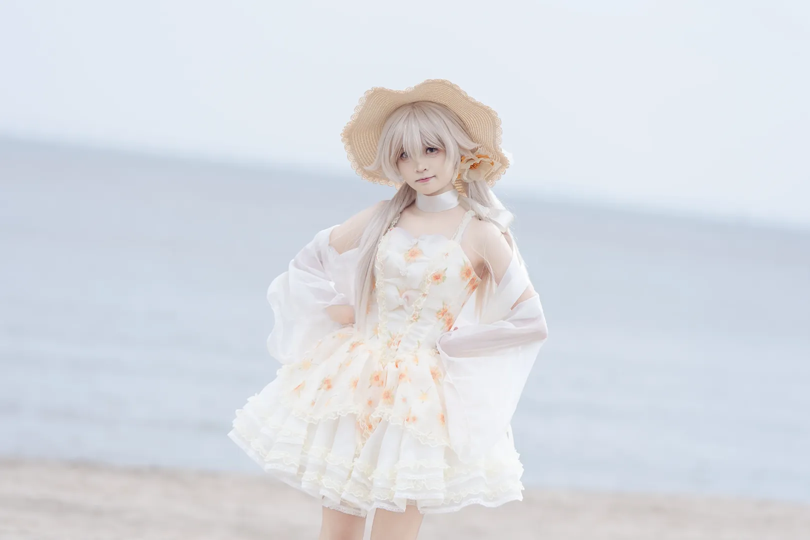 【日富美cos】蔚蓝档案，夏日海滩的清新写真 - 第 7 张